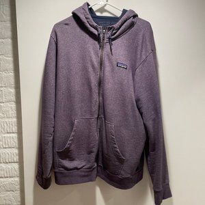 Patagonia French Terry Hoody Purple Size Large Men's